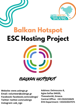 Balkan Hotspot Infopack by USB