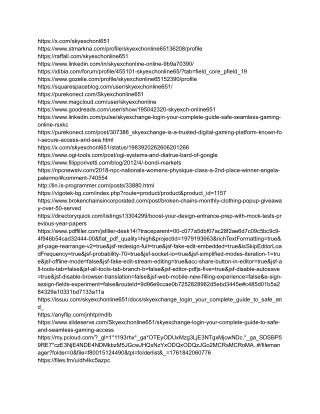 Skyexchange Login Your Complete Guide to Safe and Seamless Gaming Access