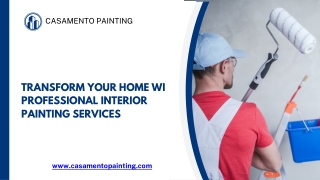Transform Your Home with Professional Interior Painting Services