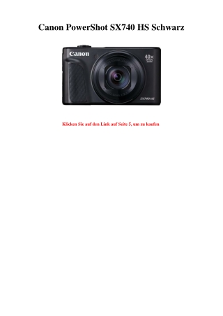 8737 Canon PowerShot SX740 HS Schwarz
