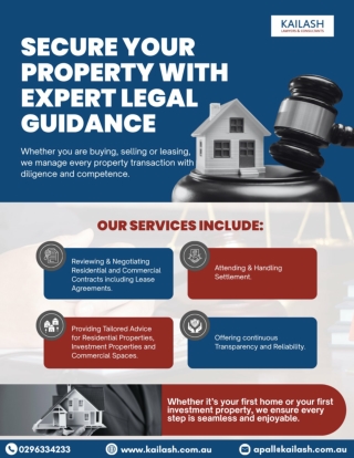 Secure Your Property with Expert Legal Guidance