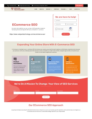 Best ECommerce SEO Agency in Jaipur