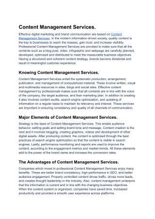 Transform Your Brand with Powerful Content Marketing