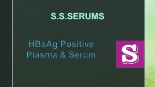 HBsAg positive plasma and serum  (1)