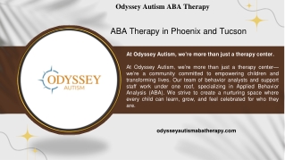 ABA Therapy For Autism