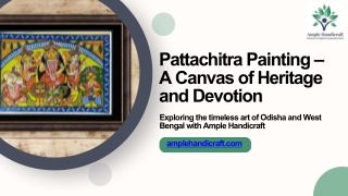 Pattachitra Painting – A Canvas of Heritage and Devotion