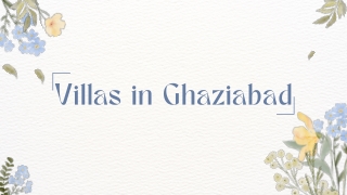 Best Villas In Ghaziabad for Weddings and Events | Sloshout