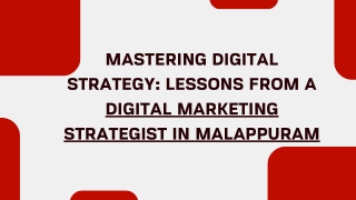 digital marketing strategist