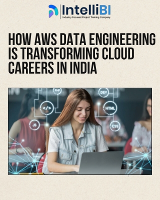 AWS Data Engineering is Transforming Cloud Careers in India