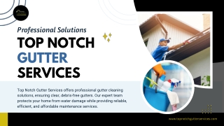 Reliable Fall Gutter Cleaning in Highlands Ranch by Top Notch Gutter Services