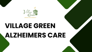 Village Green Alzeimer's Care