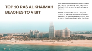 Top 10 Ras Al Khaimah Beaches to Visit | RAK Beach Guide