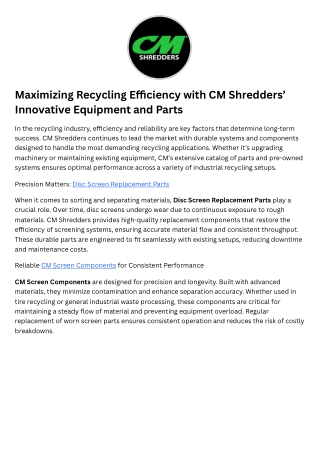 Shredding industry blog