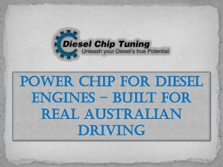 Heavy-Duty Diesel Power Chip – Made for Australian Roads