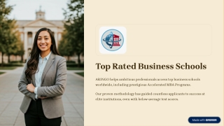 Top Rated Business Schools