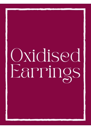 Exclusive Oxidised Earrings at Wholesale Prices from Ambani Fashion Jewellery