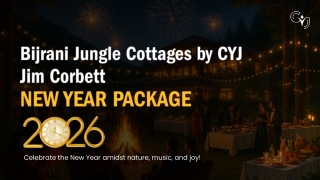 India New Year Packages 2026 – Celebrate at Bijrani Jungle Cottages