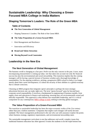 The Data-Driven Advantage: Why Business Analytics is the Hottest Specialization