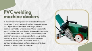 plastic welding machine