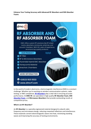 Enhance Your Testing Accuracy with Advanced RF Abs