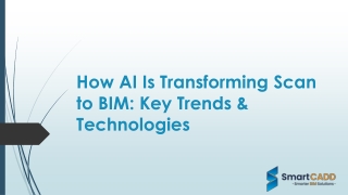 How AI Is Transforming Scan to BIM: Key Trends & Technologies