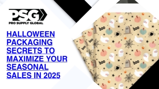 Halloween Packaging Secrets to Maximize Your Seasonal Sales in 2025