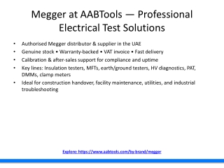 Megger_AABTools_4slides
