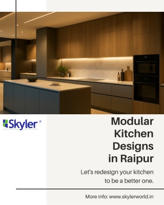 Trusted Best Modular Kitchen Manufacturers in Raipur Delivering Quality via Skyl