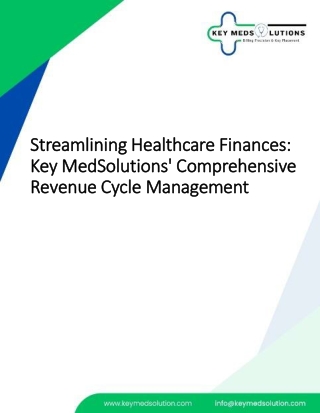 Revenue Cycle Management Services  Key MedSolutions