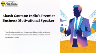 Keynote Speakers In India