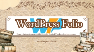 Ensure reliable performance with highly skilled Certified WordPress Developers support