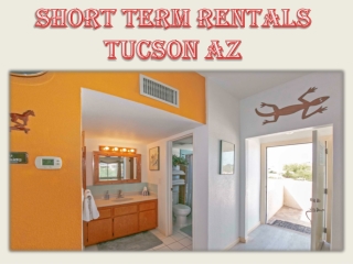 short term rentals Tucson AZ
