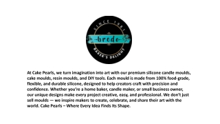 Exclusive Premium Silicone Candle Moulds – Make Stunning Candle Creations