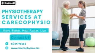 Physiotherapy Services at Carecophysio in Maple Ridge