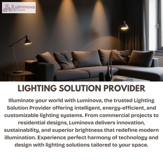 Lighting Solution Provider