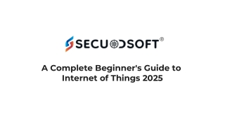 A Complete Beginner's Guide to Internet of Things 2025