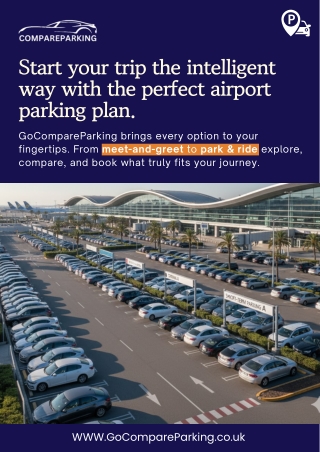 GoCompare Parking – Smarter Airport Parking Across the UK