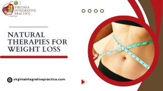 Natural Therapies for Weight Loss