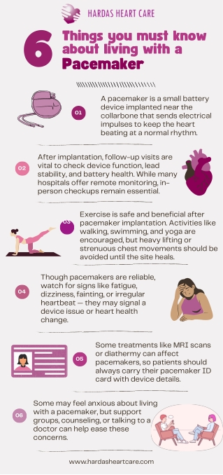 6 Things You Must Know About Living with a Pacemake