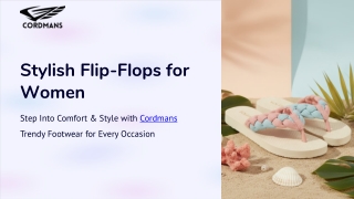 Trendy Flip-Flops for Women | Style & Comfort