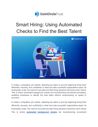 Smart Hiring_ Using Automated Checks to Find the Best Talent