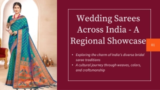 Wedding Sarees Across India - A Regional Showcase