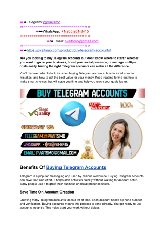 14 Best Telegram Channel Services To Buy Online