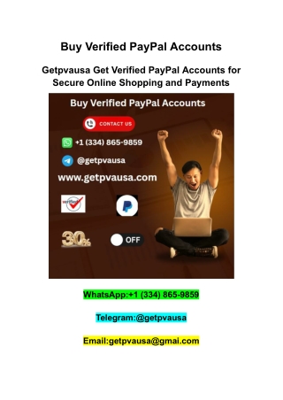Where to Buy Verified PayPal Accounts That Really Work (2025 Update)