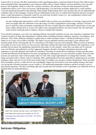 Why Do I Require A Legal Representative After An Auto Crash: 10 Factors