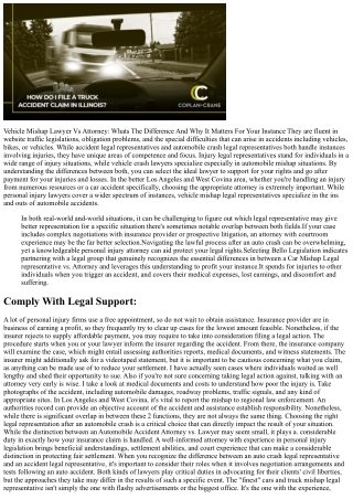 What Is The Distinction In Between A Vehicle Crash Lawyer And An Accident