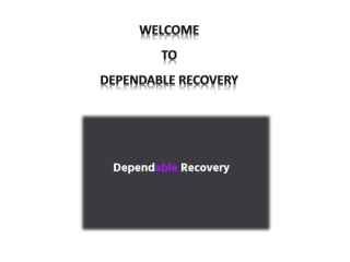 Dependable Recovery
