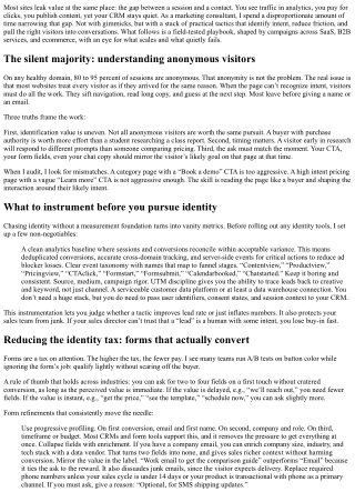 Turning Anonymous Traffic into Leads: A Marketing Consultant’s Tactics