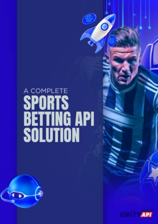 VOdds UNITY API: Access the Best Sports Betting API Provider
