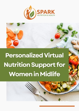 Nutrition for Menopause - Spark Nutrition & Health